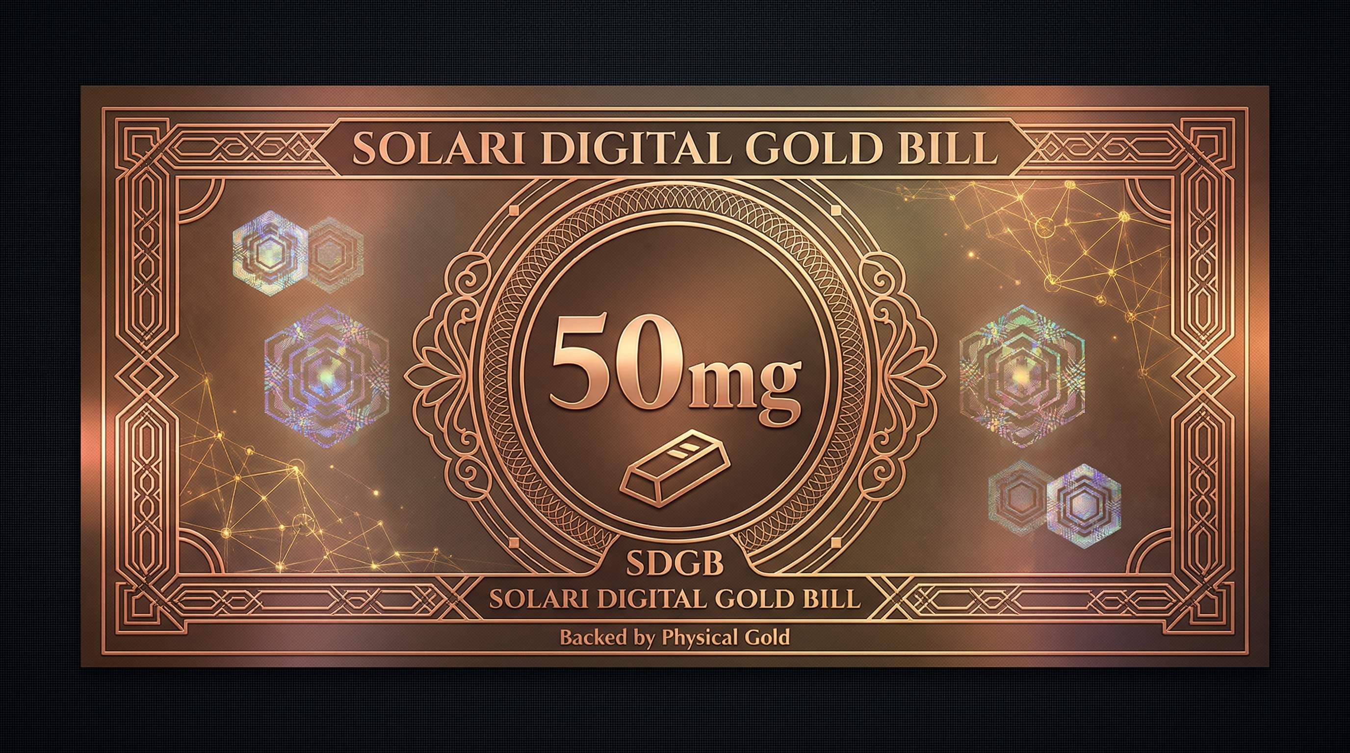 50mg Digital Gold Bill